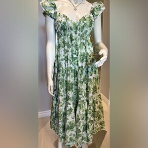 Abercrombie & Fitch Floral Midi Dress